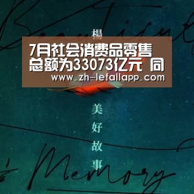 7月社会消费品零售总额为33073亿元 同比名义增长7.6%“乐发llapp”(图2) 乐发llapp