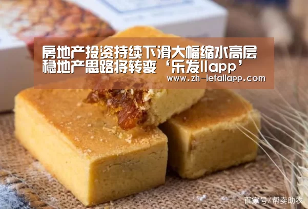 房地产投资持续下滑大幅缩水高层稳地产思路将转变‘乐发llapp’(图1) 乐发llapp